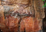 Spüren Sie Geschichte hautnah im Kakadu Nationalpark und betrachten Sie die Felsmalereien der Ureinwohner Australiens.