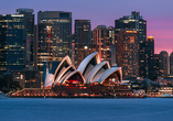Sydney begeistert mit einer atemberaubenden Skyline.