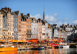 Freuen Sie sich auf den Besuch des bezaubernden Hafenorts Honfleur.