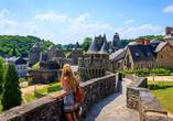 Genießen Sie magische Momente in Fougères.