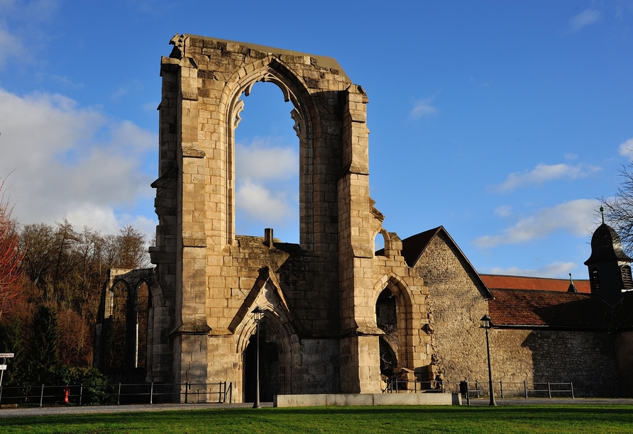 Dieser Abstecher lohnt sich: das UNESCO-Welterbe Kloster Walkenried.