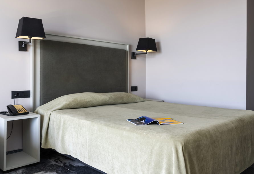 Beispiel eines Standard Bungalows Gartenblick