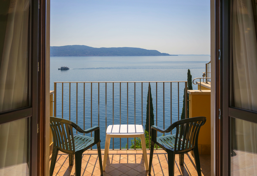 Ein Ausblick, der Lust macht, zu bleiben.