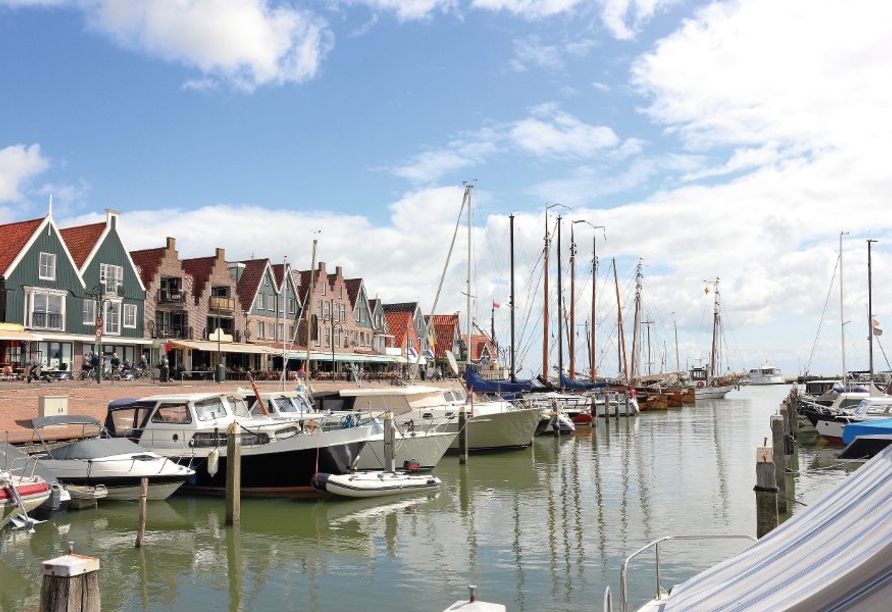 Hotel Spaander in Volendam, Hafen