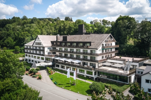 Außenansicht des Sauerland Alpin Hotels
