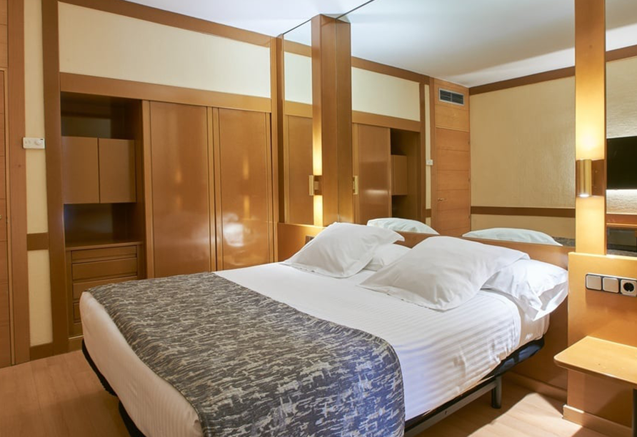 Beispiel eines Doppelzimmers