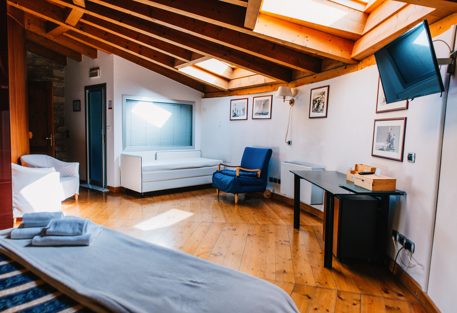 Beispiel eines Familienzimmers