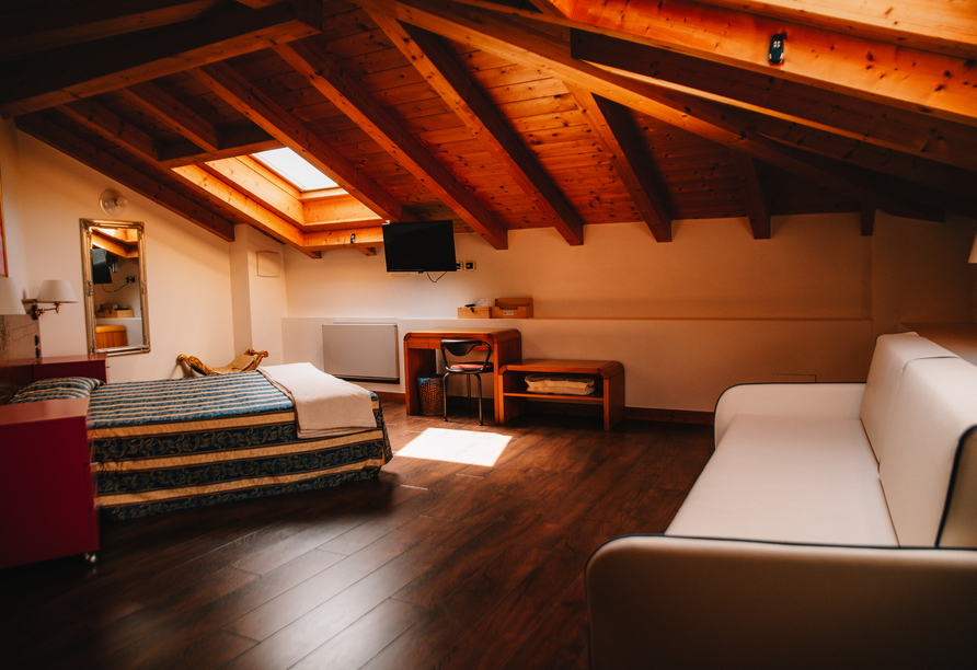 Beispiel eines Familienzimmers