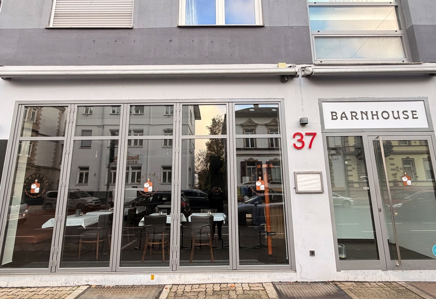 Ihr Silvester Gala Dinner findet im Restaurant Barnhouse statt.