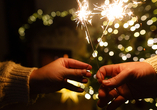 Funkelnde Lichter und stimmungsvolle Atmosphäre, so schön kann Silvester sein.