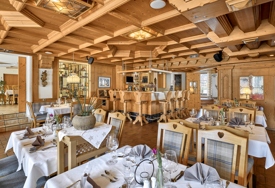 Lassen Sie sich im Hotel Auderer in Imst kulinarisch verwöhnen.