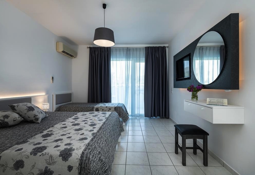 Beispiel eines Doppelzimmers