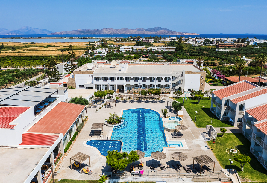 Das Ilios K Village Resort heißt Sie herzlich willkommen!