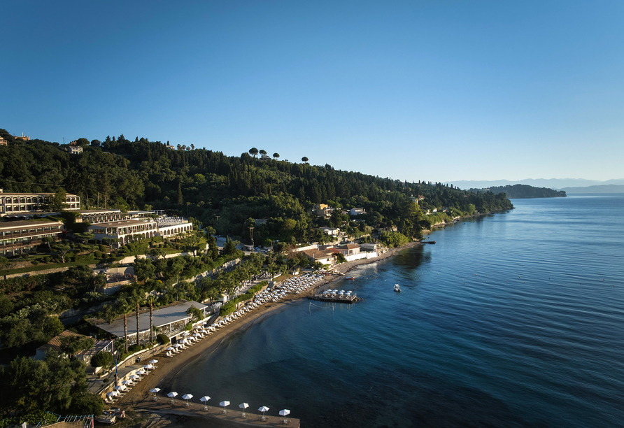 Genießen Sie einen Urlaub direkt am Meer.