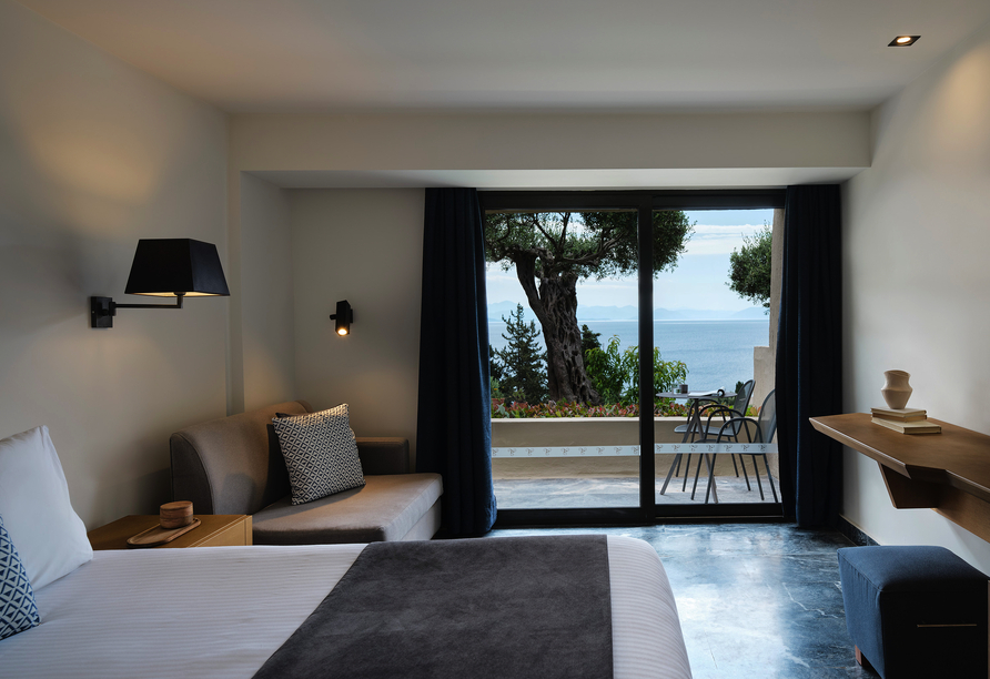 Beispiel eines Standard Bungalows Meerblick