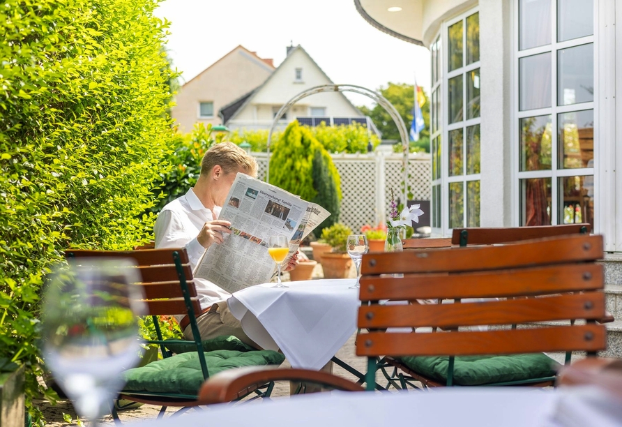 Ein herrlicher Platz für Ihre persönliche Pause vom Alltag.