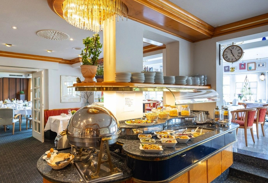 Freuen Sie sich auf frische Köstlichkeiten und einen gemütlichen Beginn Ihres Urlaubsmorgens.