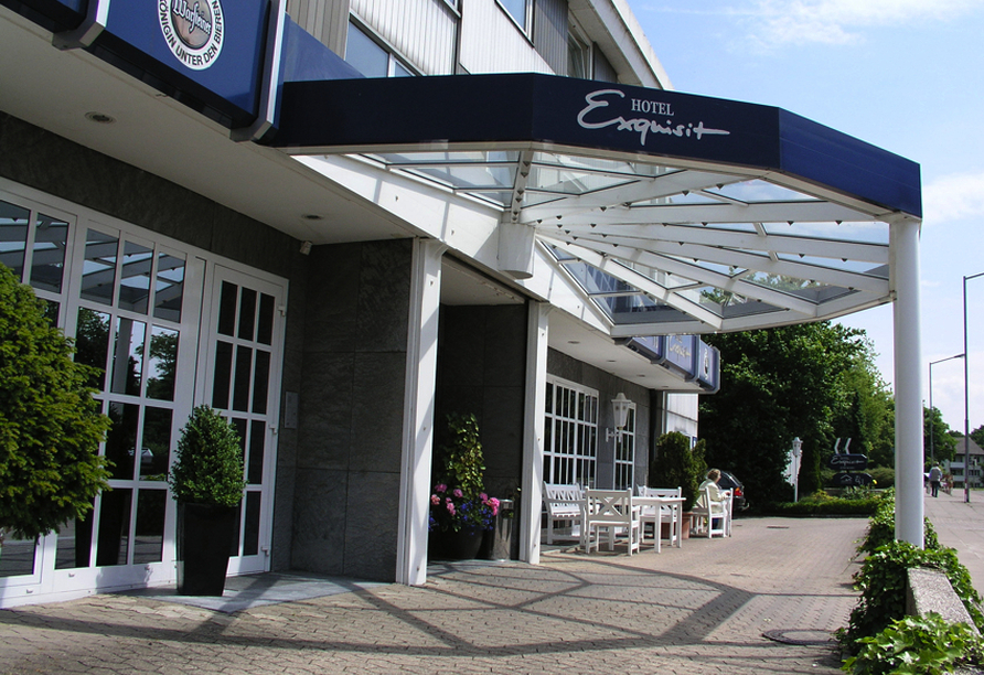 Hotel Exquisit in Minden Eingang