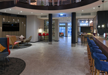 Bar und Lobby im FORA Hotel Hannover