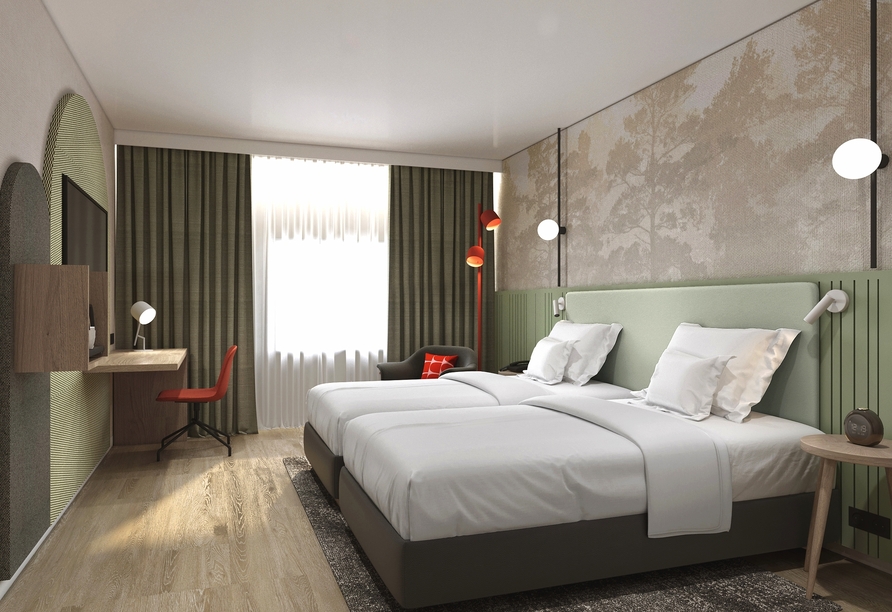 Beispiel eines Doppelzimmers