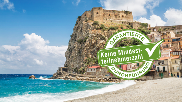 Willkommen zu einem unvergleichlich schönen Urlaub an der kalabrischen Küste!