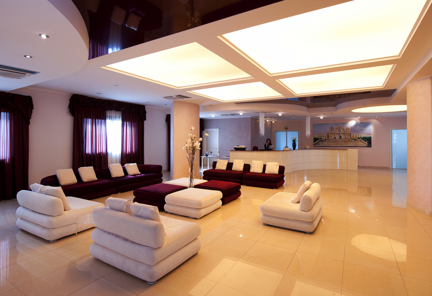 Lobby des Beispielhotels Grand Hotel Sofia