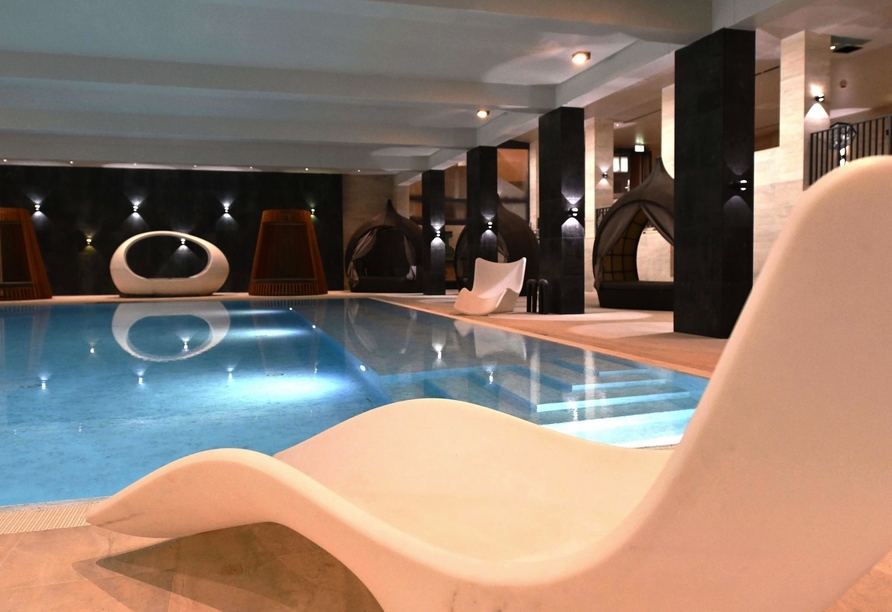 Hallenbad im Hotel Sonnenhof Grafenau