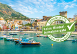 Herzlich willkommen auf Ischia! Freuen Sie sich auf eine Erlebnisreise an der Amalfiküste.