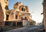 Die Höhlenhäuser von Göreme zeigen den einzigartigen Charme Kappadokiens.