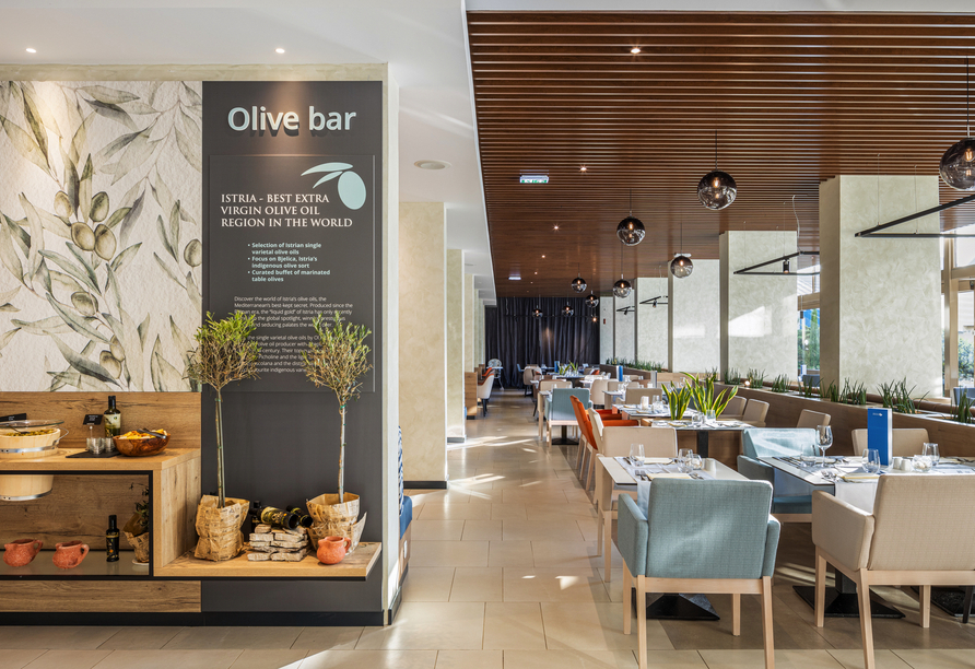 Genießen Sie mediterrane Köstlichkeiten im Mediterraneo Restaurant.