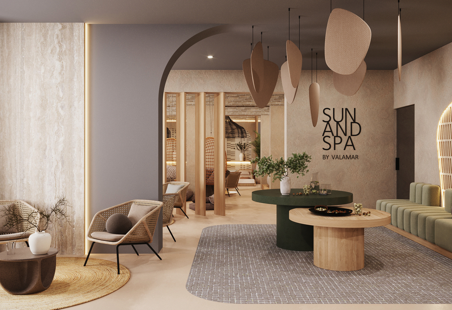 Entfliehen Sie dem Alltag im neuen Wellnessbereich des Hotels.