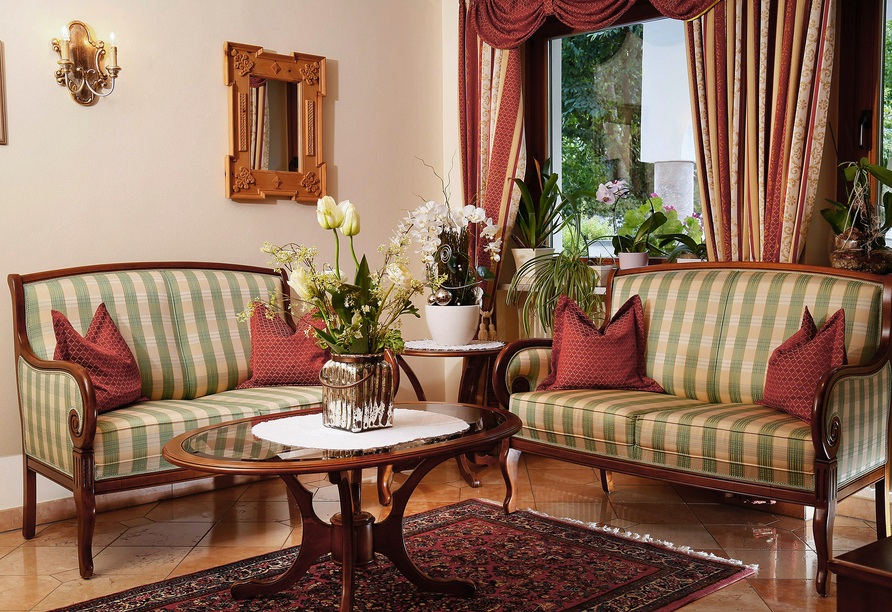 Das Hotel ist liebevoll gestaltet, damit Sie ruhig ankommen, abschalten und genießen können.