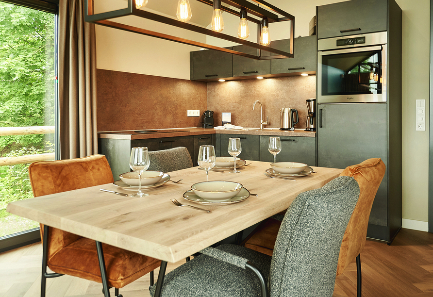 Beispiel einer Küche in Ihrem Luxus 4 Personen Cottage