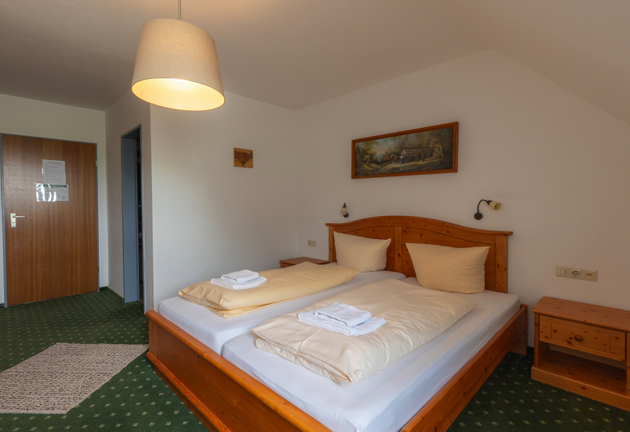 Beispiel eines Doppelzimmers