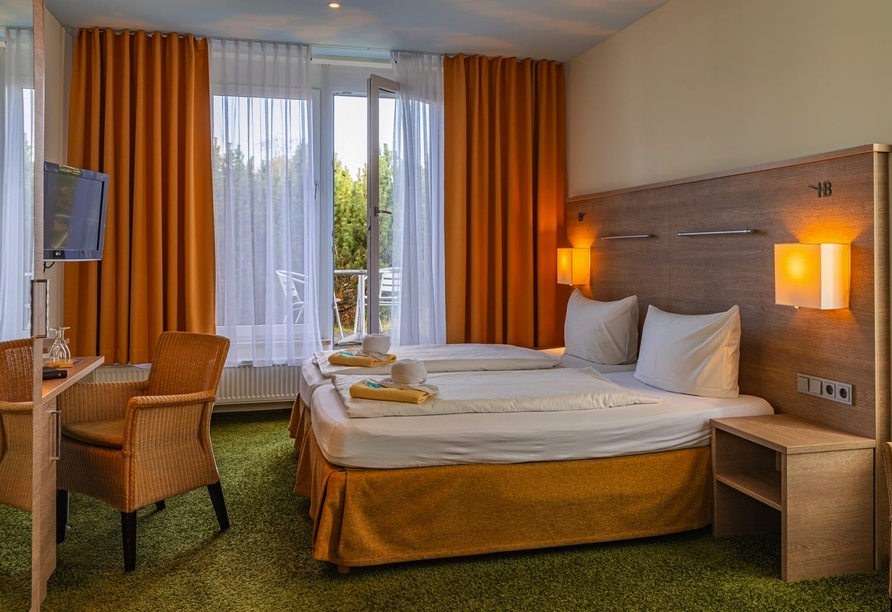 Beispiel eines Doppelzimmers Komfort