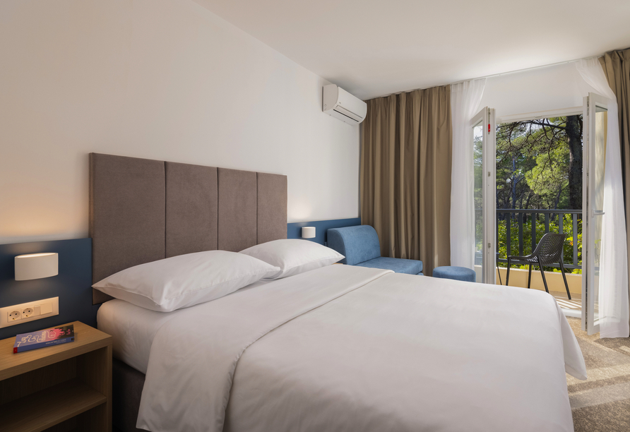 Beispiel eines Doppelzimmers im Hotel Alemaris