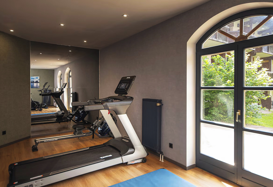 Fitnessraum des Hotels am Badepark