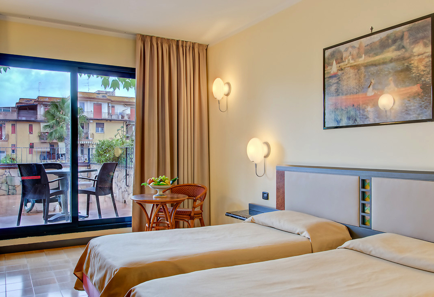 Beispiel eines Doppelzimmers im Hotel Caesar Palace