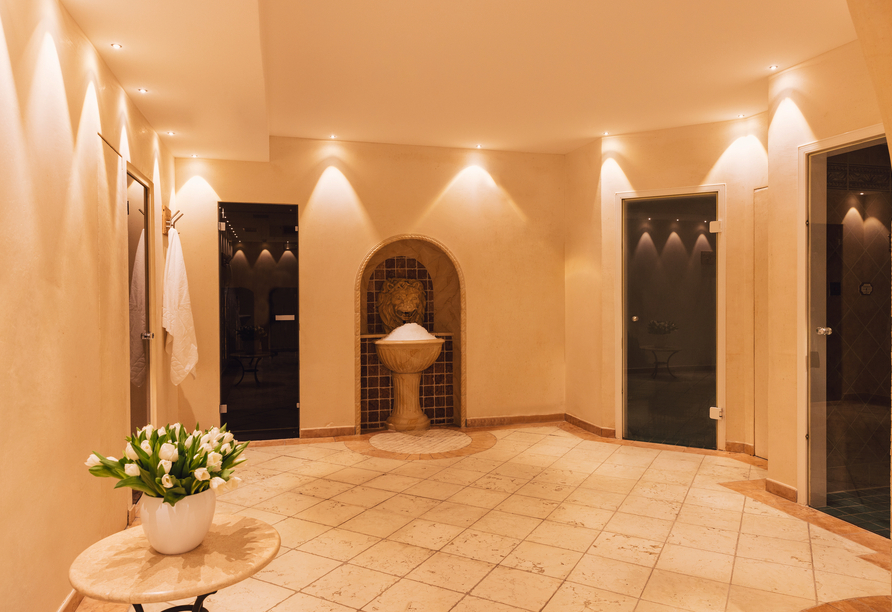 Ein Ort, an dem alles still wird und sich die Entspannung wie ein warmes Tuch um die Seele legt.