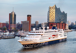 Mit der MS HAMBURG beginnt Ihre Kreuzfahrt in Hamburg.
