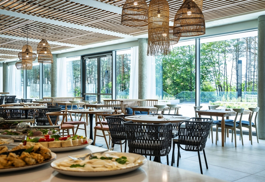 Hier beginnt Ihr Tag mit einem köstlichen Frühstück.