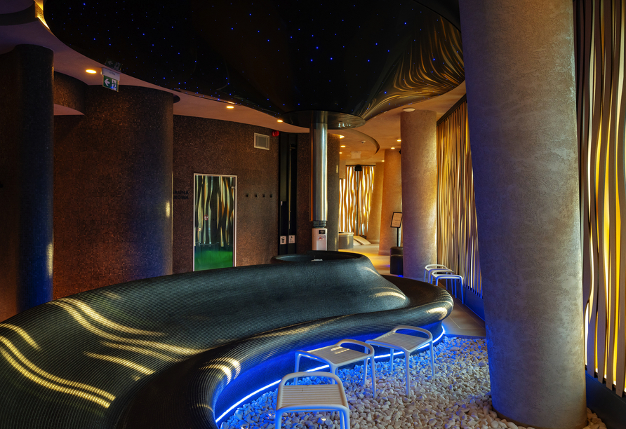 Gönnen Sie sich eine Auszeit und nutzen Sie die Wellnessangebote Ihres Resorts.