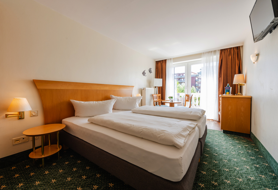 Beispiel eines Doppelzimmers