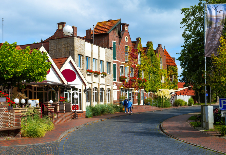 Schlendern Sie durch die gemütliche Altstadt von Horumersiel.