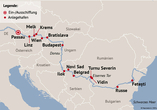 Ihre Reiseorute