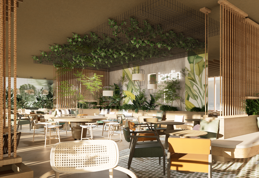 Auch das Lobby Café ist ein herrlicher Ort zum Entspannen (Modellbild).