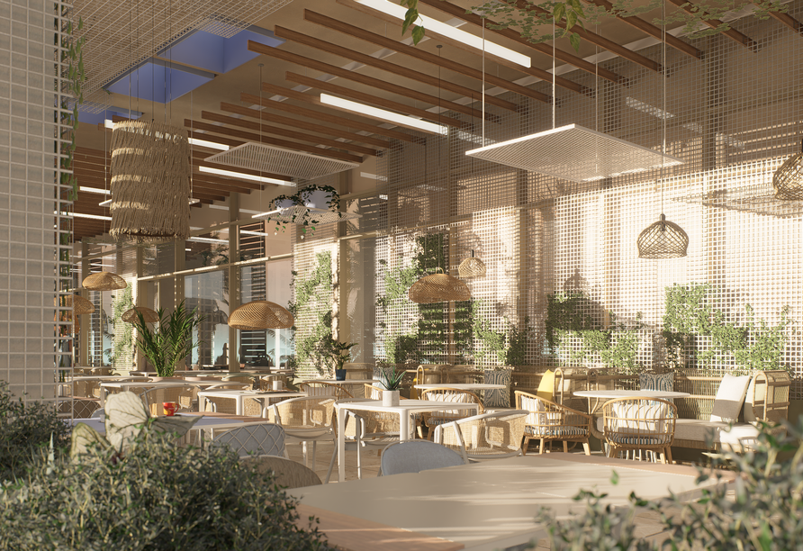 Im Restaurant können Sie sich mit leckeren Speisen verwöhnen lassen (Modellbild).