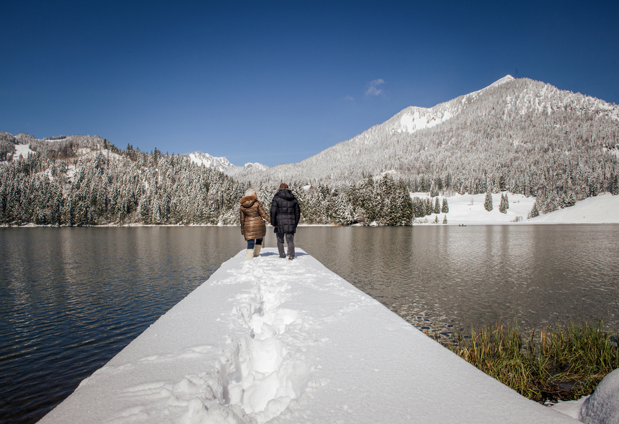Im Winter zeigt sich die Region von einer besonders zauberhaften Seite.