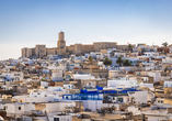 Die lebhafte Hafenstadt Sousse kombiniert orientalisches Flair mit entspannten Momenten.