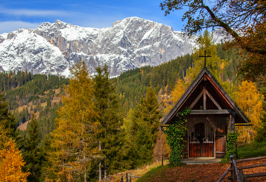 St. Veit, Schwarzach, Goldegg und Embach verbinden eindrucksvolle Natur mit gemütlichen Orten und zeigen den Pongau im Salzburger Land von seiner vielfältigen Seite.